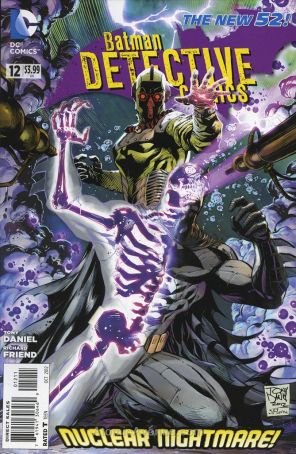 Detective Comics (2nd Series) 12 published by DC with cover art by Tony Daniel
