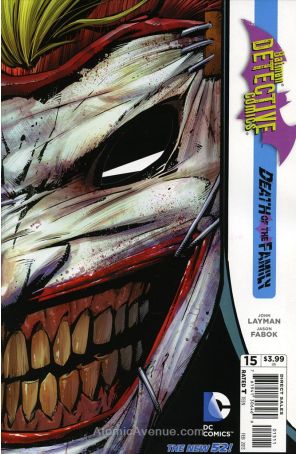 Detective Comics (2nd Series) 15 published by DC with cover art by Jason Fabok