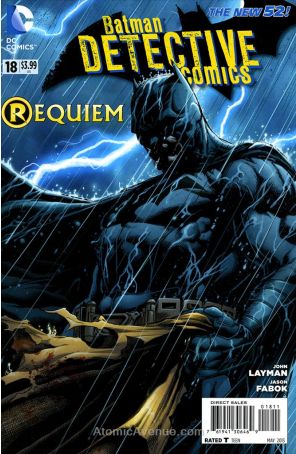 Detective Comics (2nd Series) 18 published by DC with cover art by Jason Fabok