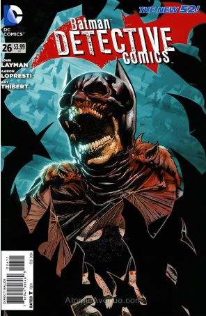 Detective Comics (2nd Series) 26 published by DC with cover art by Jason Fabok