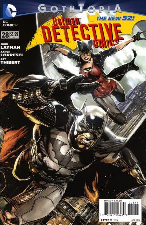 Detective Comics (2nd Series) 28 published by DC with cover art by Jason Fabok