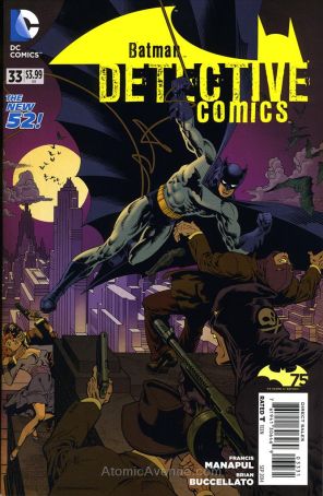 Detective Comics (2nd Series) 33B published by DC with cover art by Tony Daniel