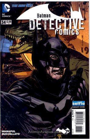 Detective Comics (2nd Series) 34B published by DC with cover art by Tony Daniel