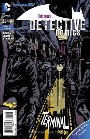 Detective Comics (2nd Series) 35C published by DC with cover art by John Paul Leon