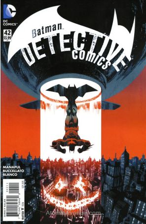 Detective Comics (2nd Series) 42 published by DC with cover art by Francis Manapul