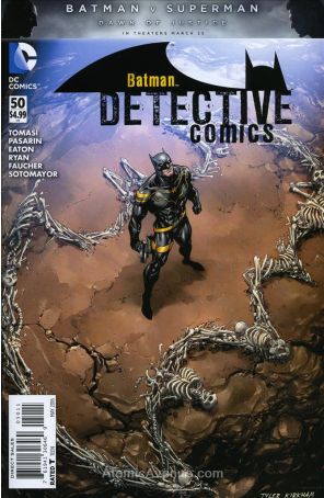 Detective Comics (2nd Series) 50 published by DC with cover art by Tyler Kirkham