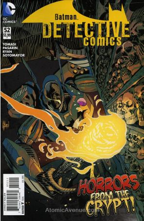 Detective Comics (2nd Series) 52 published by DC with cover art by Guillem March