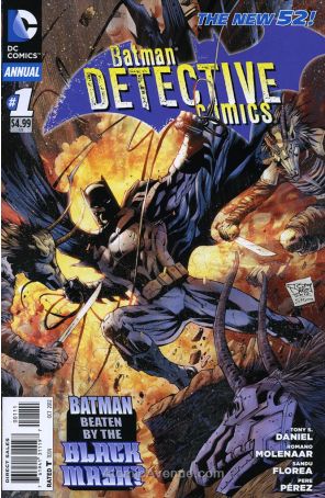 Detective Comics (2nd Series) Annual 1 published by DC with cover art by Tony Daniel