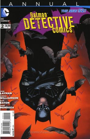 Detective Comics (2nd Series) Annual 2 published by DC with cover art by Andy Clarke