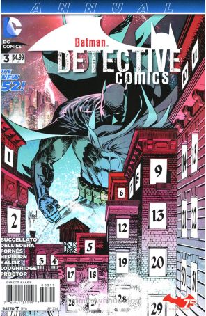 Detective Comics (2nd Series) Annual 3 published by DC with cover art by Francis Manapul