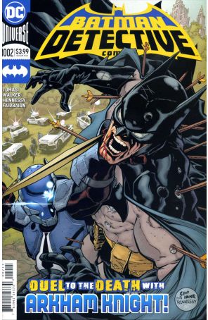 Detective Comics 1002 published by DC with cover art by Brad Walker