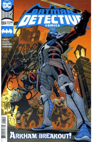 Detective Comics 1004 published by DC with cover art by Brad Walker