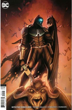 Detective Comics 1005A published by DC with cover art by Stjepan Sejic