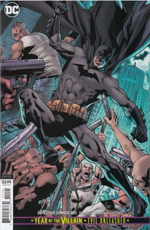 Detective Comics 1011A published by DC with cover art by Bryan Hitch