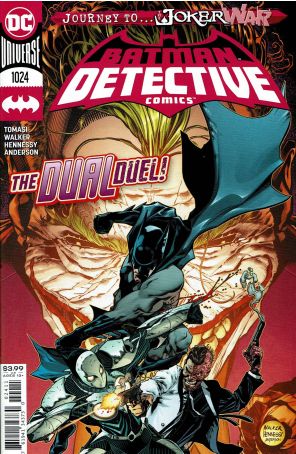 Detective Comics 1024 published by DC with cover art by Andrew Hennessy