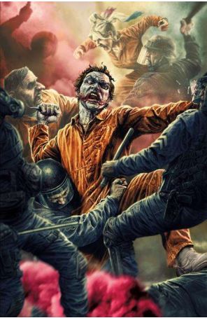 Detective Comics 1051A published by DC with cover art by Lee Bermejo