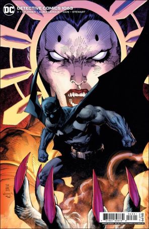 Detective Comics 1063A published by DC with cover art by Jim Lee, Scott Williams, and Alex Sinclair