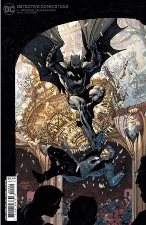 Detective Comics 1065A published by DC with cover art by Jim Lee, Scott Williams, and Alex Sinclair