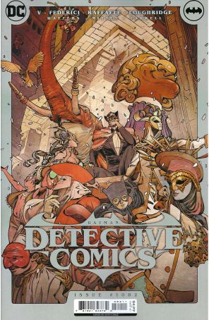 Detective Comics 1082A published by DC with cover art by Evan Cagle