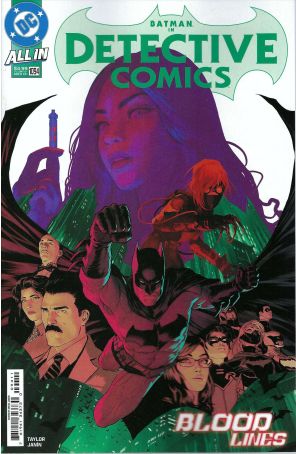 Detective Comics 1094A published by DC with cover art by Mikel Janín
