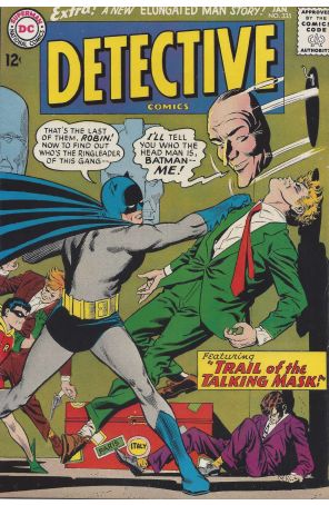 Detective Comics 335 published by DC with cover art by Carmine Infantino