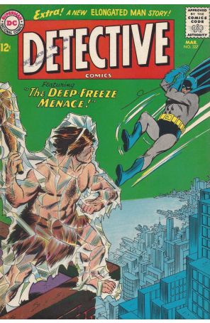 Detective Comics 337 published by DC with cover art by Carmine Infantino