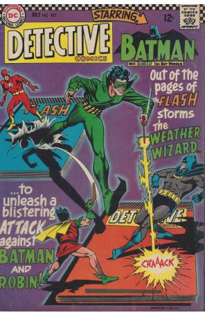 Detective Comics 353 published by DC with cover art by Carmine Infantino