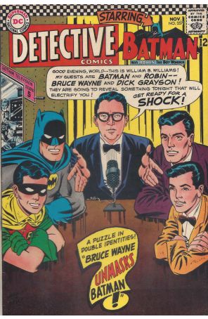 Detective Comics 357 published by DC with cover art by Carmine Infantino