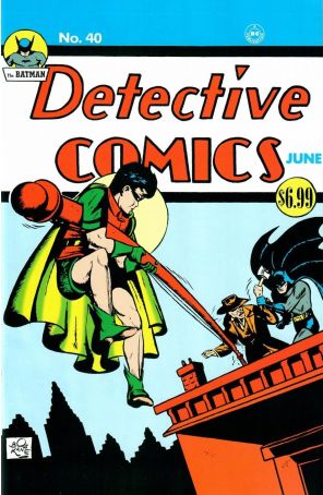 Detective Comics 40A published by DC with cover art by Bob Kane