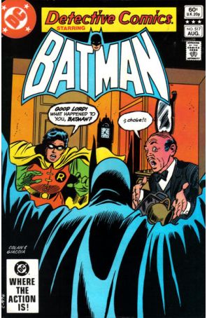 Detective Comics 517 published by DC with cover art by Gene Colan