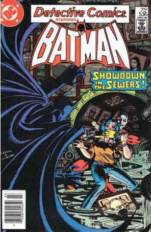 Detective Comics 536 (Newsstand) published by DC with cover art by Paris Cullins
