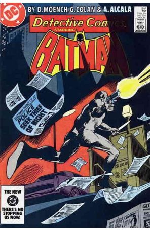 Detective Comics 544 published by DC with cover art by Gene Colan