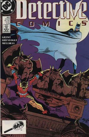 Detective Comics 603 published by DC with cover art by Norm Breyfogle