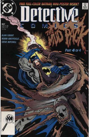 Detective Comics 607 published by DC with cover art by Norm Breyfogle