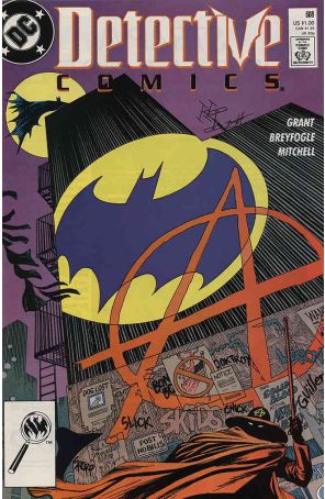 Detective Comics 608 published by DC with cover art by Norm Breyfogle