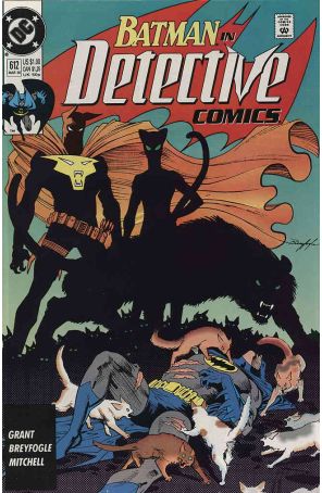 Detective Comics 612 published by DC with cover art by Norm Breyfogle