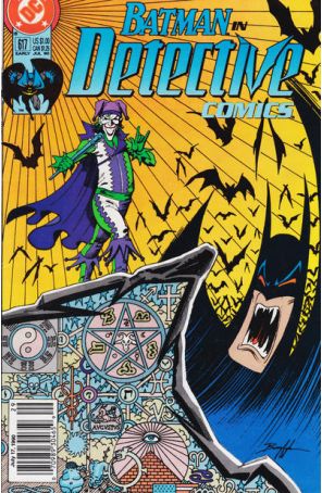 Detective Comics 617 (Newsstand) published by DC with cover art by Norm Breyfogle