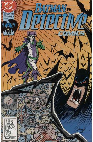 Detective Comics 617 published by DC with cover art by Norm Breyfogle