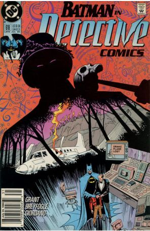 Detective Comics 618 (Newsstand) published by DC with cover art by Norm Breyfogle