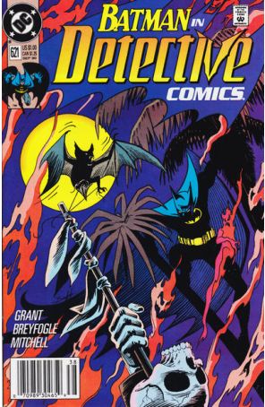 Detective Comics 621 (Newsstand) published by DC with cover art by Norm Breyfogle