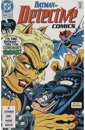Detective Comics 624 published by DC with cover art by Dick Sprang