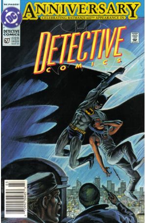 Detective Comics 627 (Newsstand) published by DC with cover art by Norm Breyfogle