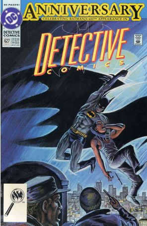 Detective Comics 627 published by DC with cover art by Norm Breyfogle