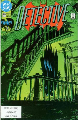 Detective Comics 630 published by DC with cover art by Michael Golden