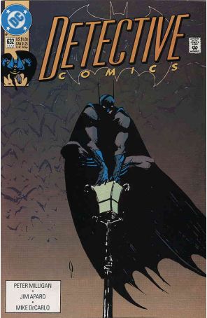 Detective Comics 632 published by DC with cover art by George Pratt
