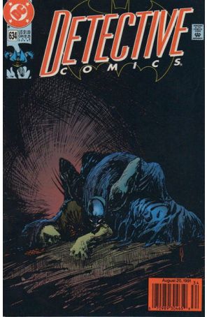 Detective Comics 634 (Newsstand) published by DC with cover art by George Pratt