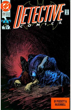 Detective Comics 634 published by DC with cover art by George Pratt