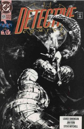 Detective Comics 635 published by DC with cover art by George Pratt