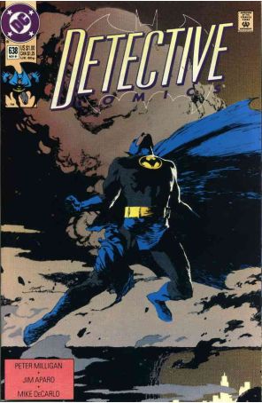 Detective Comics 638 published by DC with cover art by Scott Hampton