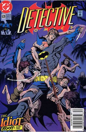 Detective Comics 639 (Newsstand) published by DC with cover art by Norm Breyfogle